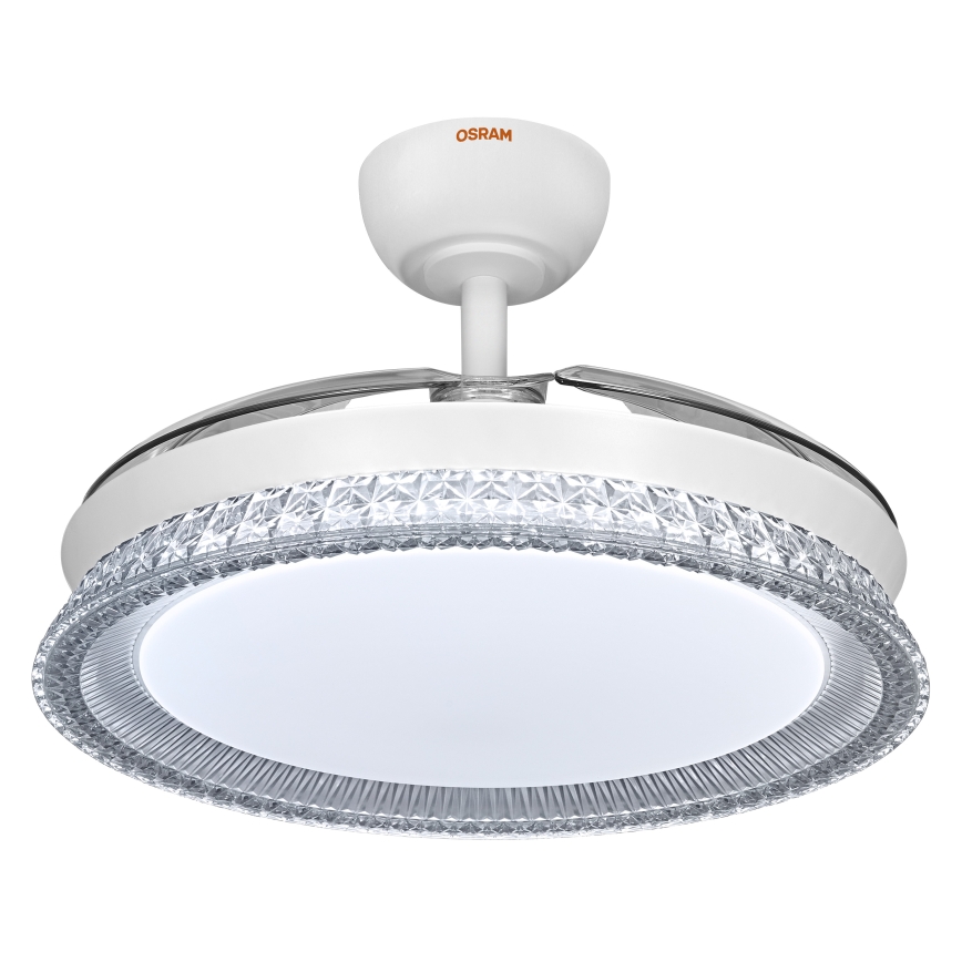 Osram - dimbare RGB-LED plafondlamp met ventilator CIERZO LED/35W/230V 3000-6500K + afstandsbediening