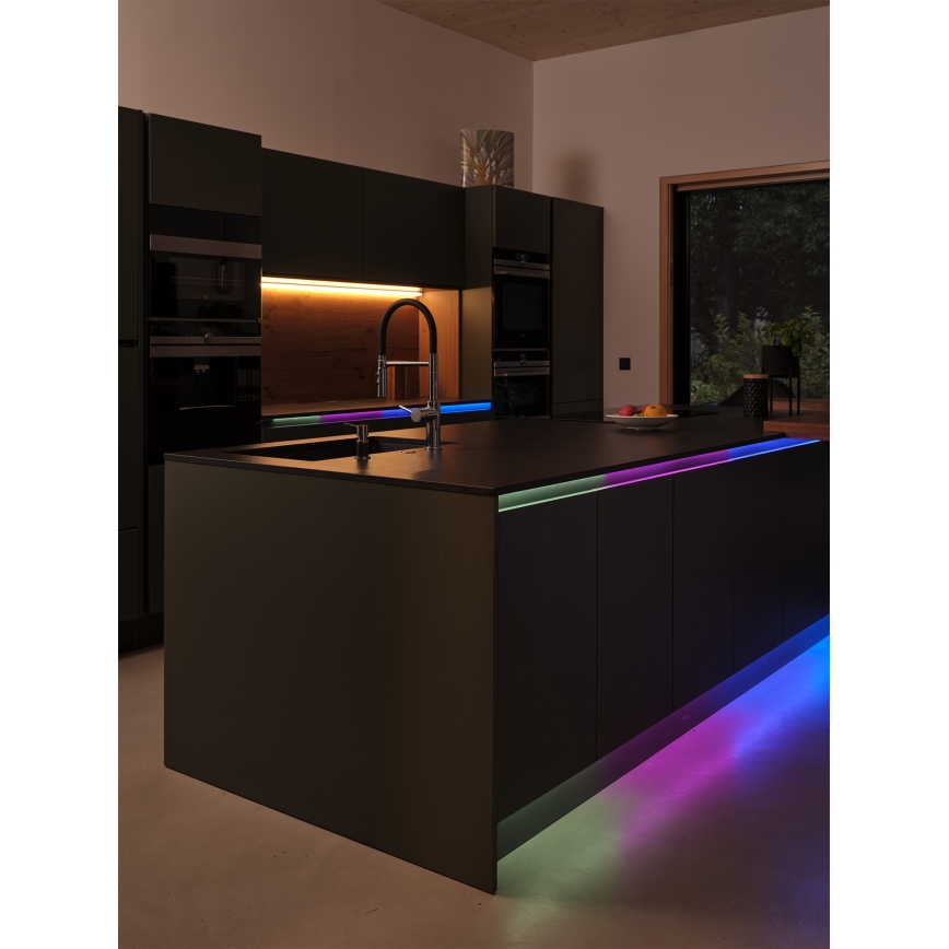 Osram - RGB-dimbare LED-strip SMART+ MAGIC 5 m, 35 W, 230 V, Wi‑Fi + afstandsbediening