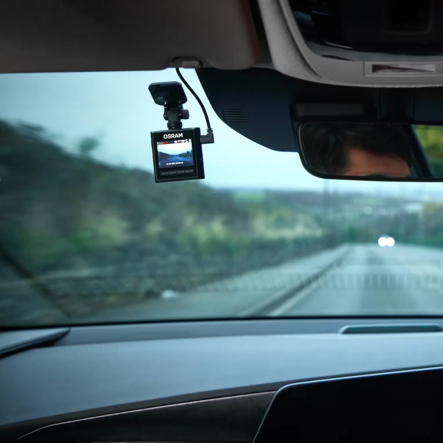 Osram - ROADSIGHT 2500 dashcam voor in de auto, Full HD 1080p, 12/24V