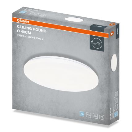 Osram - Ronde LED-plafondarmatuur LED/36W/230V 6500K Ø 48 cm wit