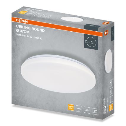 Osram - ROUND LED-plafondlamp, 24 W, 230 V, Ø 37 cm