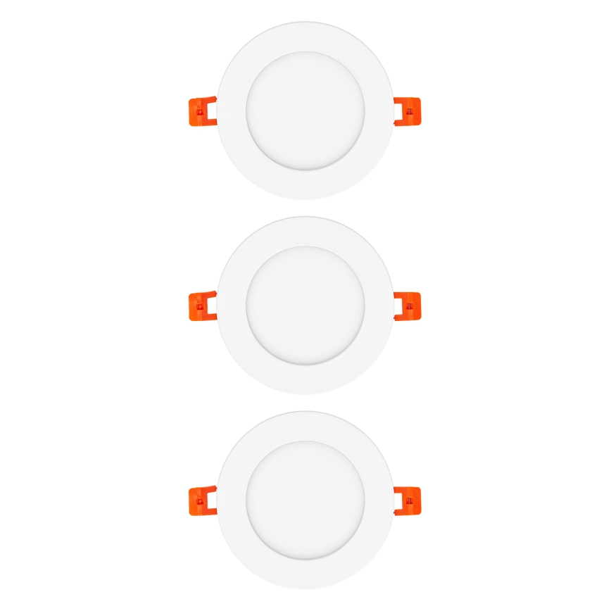 Osram - Set van 3 LED-inbouwspots SPOT LED/8W/230V 3000K Ø 12 cm wit