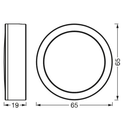 Osram - Set van 3 LED-onderbouwlampen UNDERCABINET LED/3W/230V 3000K wit