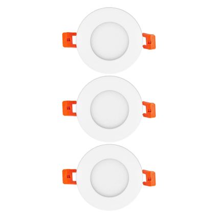 Osram - Set van 3 SLIM LED inbouwspots, 4,5 W, 230 V