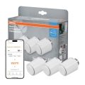 Osram - Set van 3 thermostatische radiatorknoppen SMART+ 3xAA Wi‑Fi