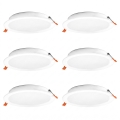 Osram - Set van 6 LED-inbouwspots ESSENTIAL LED/18W/230V 6500K Ø 22 cm wit