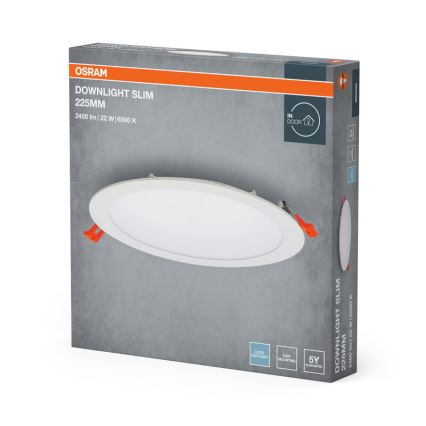Osram - SLIM LED inbouwarmatuur LED/22W/230V 6500K