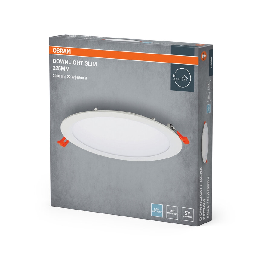 Osram - SLIM LED inbouwarmatuur LED/22W/230V 6500K