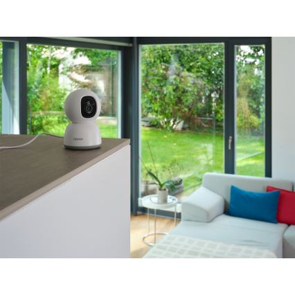 Osram - Slimme 360° binnencamera met SMART+ 2K-sensor, 230V, Wi-Fi