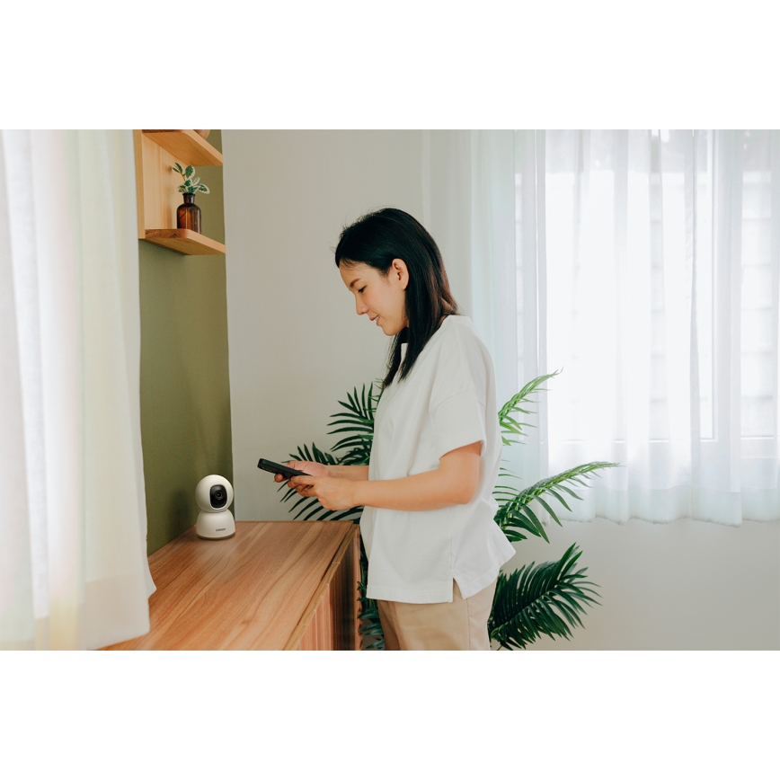 Osram - Slimme 360° binnencamera met SMART+ 2K-sensor, 230V, Wi-Fi