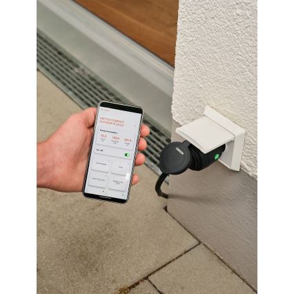Osram - Slimme buitenstekker SMART+ MATTER SCHUKO 3680W/230V/16A IP44 Wi-Fi
