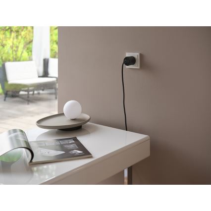 Osram - Slimme SMART+ SCHUKO-stekker 2300W/230V/10A, zwart
