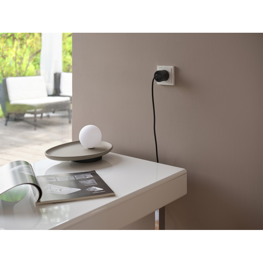 Osram - Slimme SMART+ SCHUKO-stekker 2300W/230V/10A, zwart