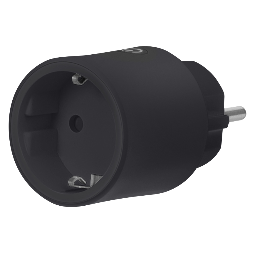 Osram - Slimme stekker SMART+ MATTER SCHUKO 2300W/230V/10A Wi-Fi zwart