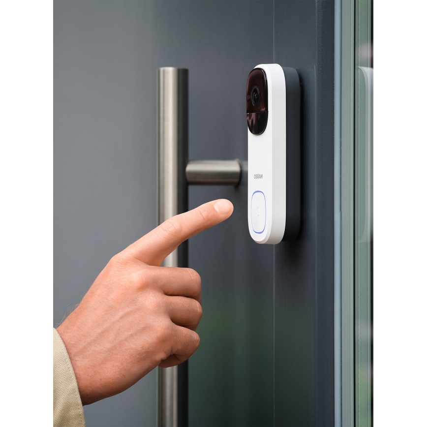 Osram - Slimme videodeurbel met 2K-sensor SMART+ 230V IP66 Wi-Fi