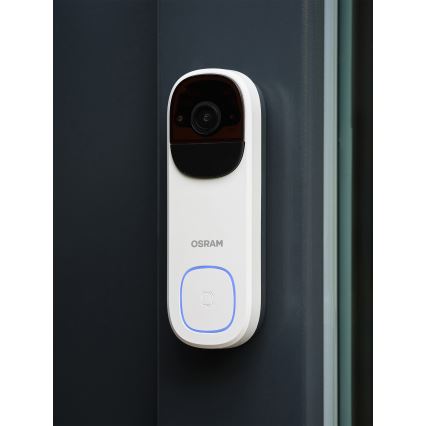 Osram - Slimme videodeurbel met 2K-sensor SMART+ 230V IP66 Wi-Fi