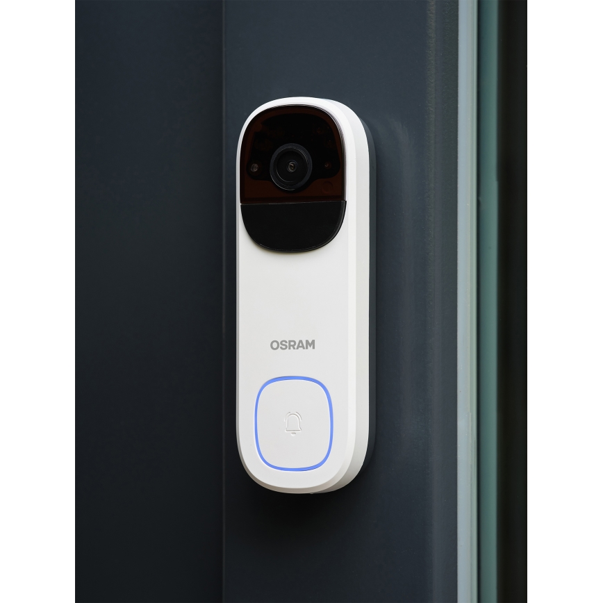 Osram - Slimme videodeurbel met 2K-sensor SMART+ 230V IP66 Wi-Fi