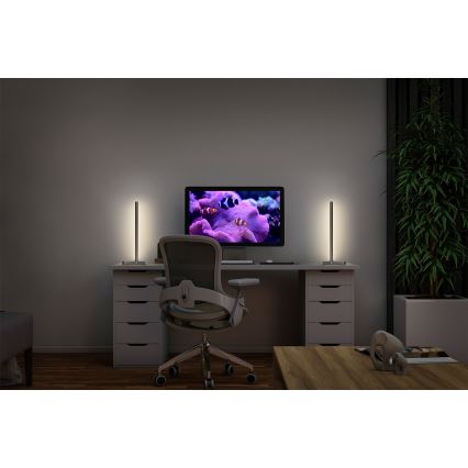 Osram - Dimbare LED RGBW tafellamp SMART+ MAGIC LED/7,5W/230V 2700-6500K zilver Wi‑Fi + afstandsbediening