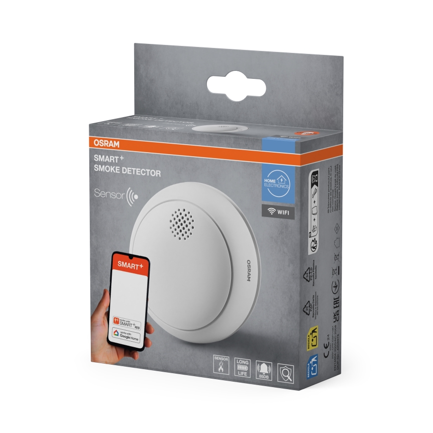 Osram - SMART+ rookmelder 3V Wi‑Fi 1400 mAh