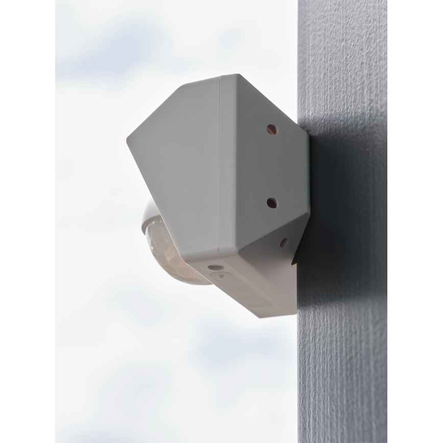 Osram - SMART+ zonne-gevoede bewegingssensor voor buiten 3,7V wit IP65 Wi‑Fi 800 mAh