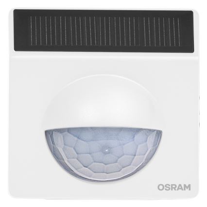 Osram - SMART+ zonne-gevoede bewegingssensor voor buiten 3,7V wit IP65 Wi‑Fi 800 mAh