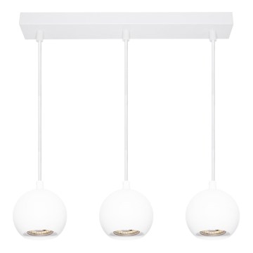 Osram - SPOT SPHERAL hanglamp met ophangkabel 3xGU10/6W/230V wit