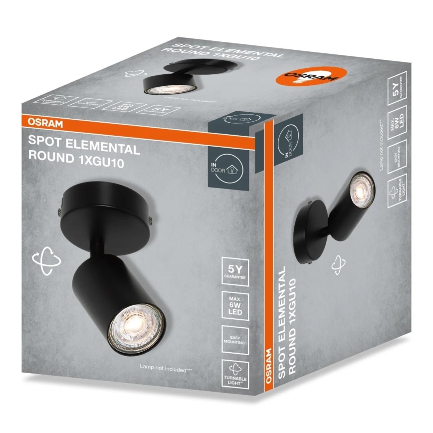Osram - Spotlamp ELEMENTAL 1xGU10/6W/230V