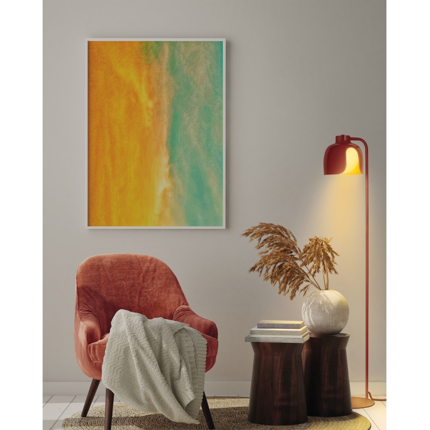 Osram - Staande lamp DECOR COROLLE 1xE27/15W/230V rood