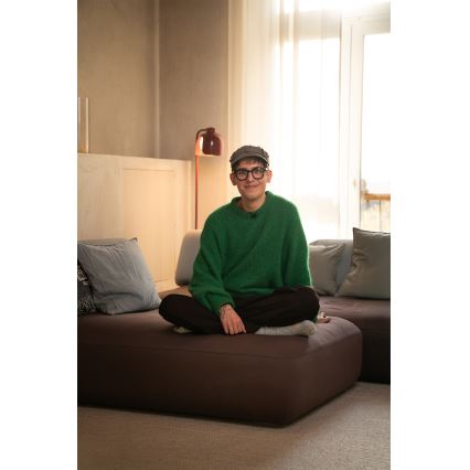 Osram - Staande lamp DECOR COROLLE 1xE27/15W/230V rood