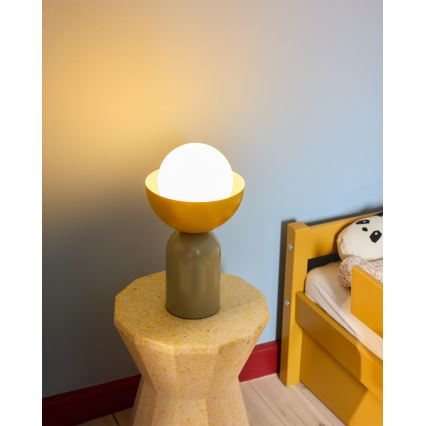 Osram - Tafellamp DECOR BOWL 1xE14/25W/230V groen/geel