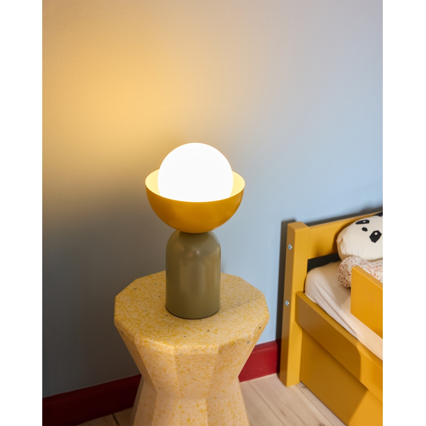 Osram - Tafellamp DECOR BOWL 1xE14/25W/230V groen/geel