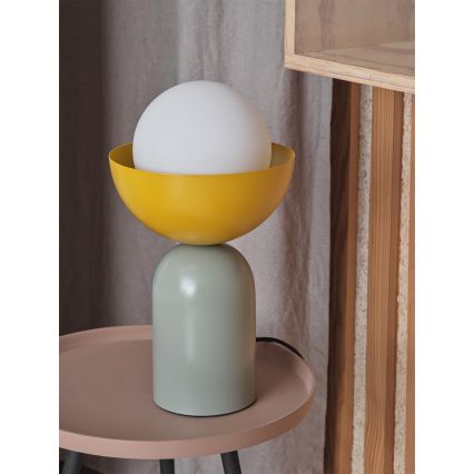 Osram - Tafellamp DECOR BOWL 1xE14/25W/230V groen/geel