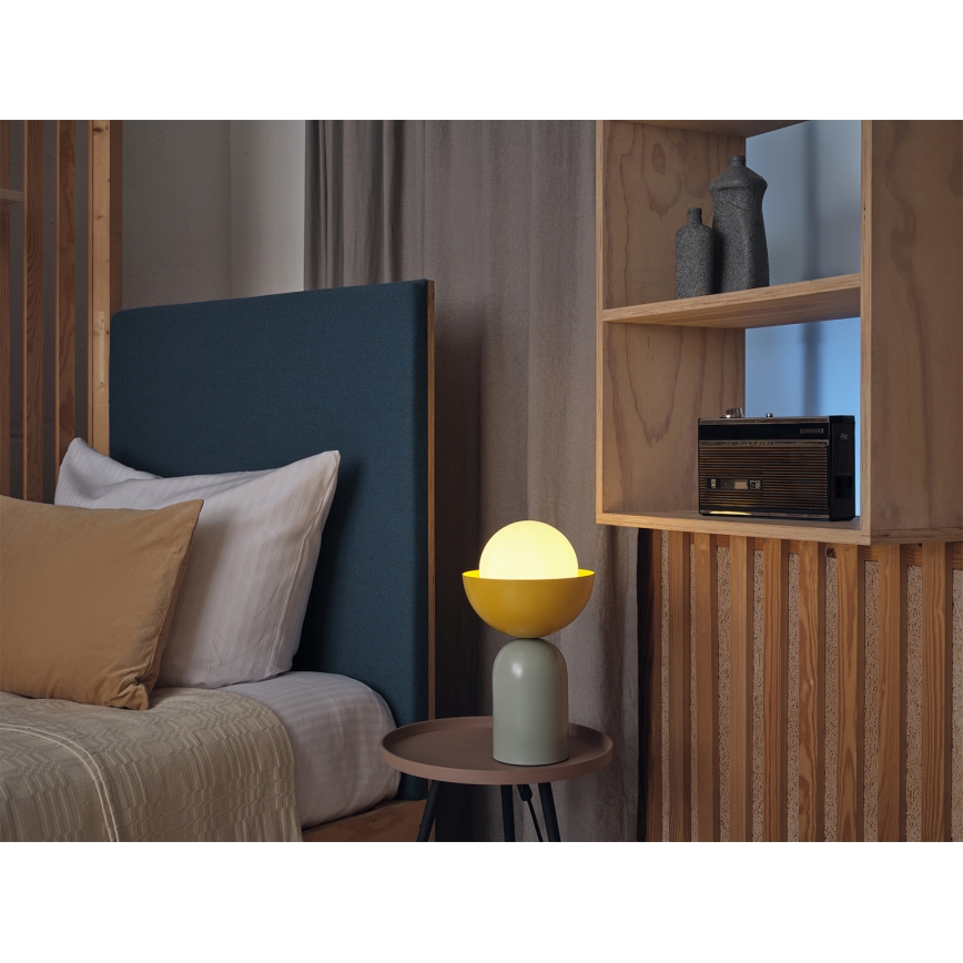 Osram - Tafellamp DECOR BOWL 1xE14/25W/230V groen/geel