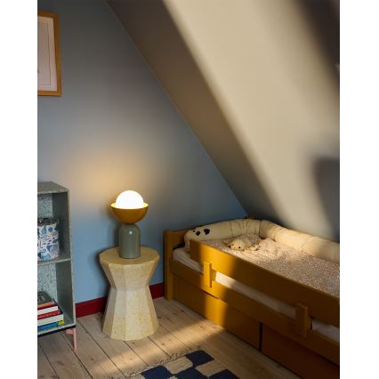 Osram - Tafellamp DECOR BOWL 1xE14/25W/230V groen/geel