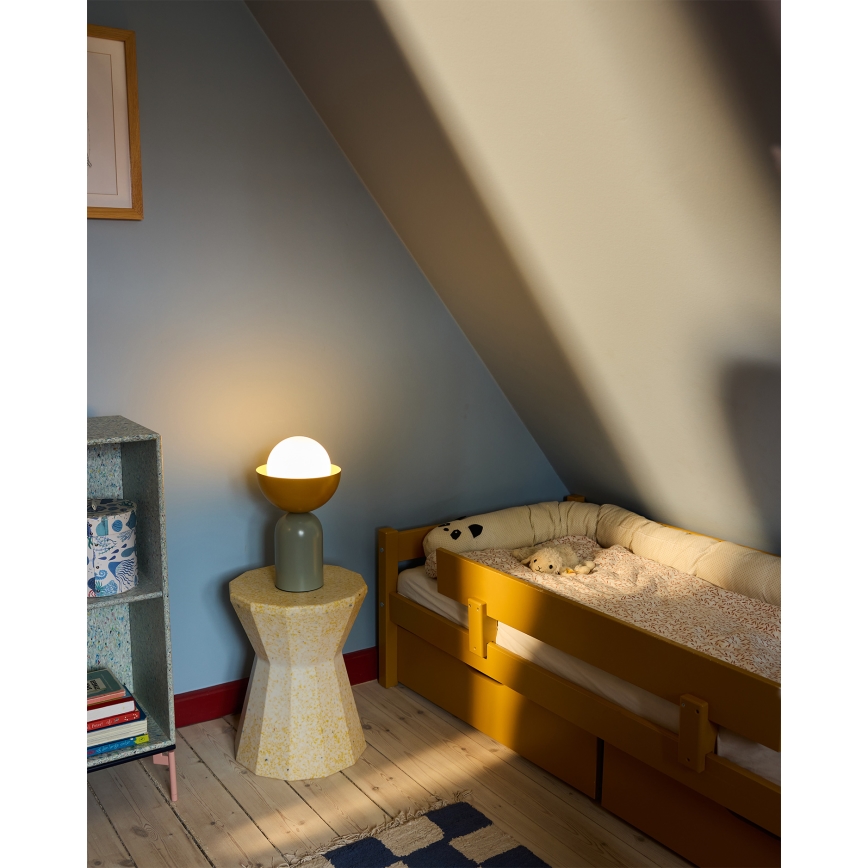 Osram - Tafellamp DECOR BOWL 1xE14/25W/230V groen/geel