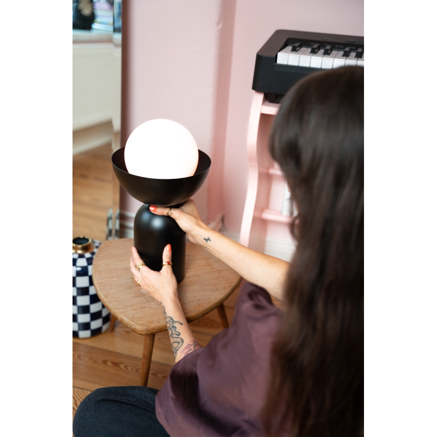 Osram - Tafellamp DECOR BOWL 1xE14/25W/230V zwart