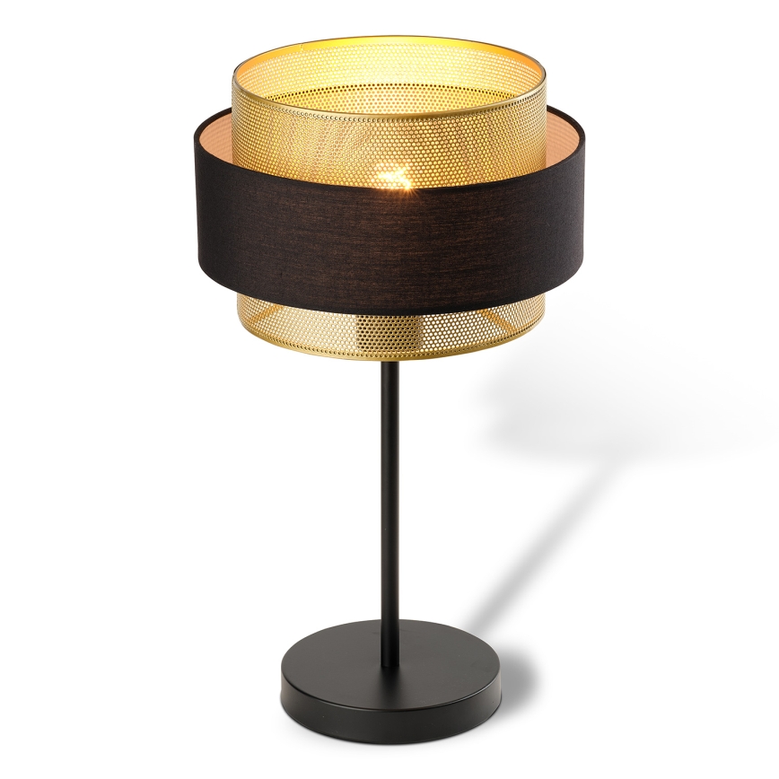 Osram - Tafellamp DECOR HORNET 1xE27/10W/230V zwart/goud