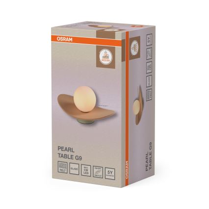 Osram - Tafellamp DECOR PEARL 1xG9/5W/230V beige