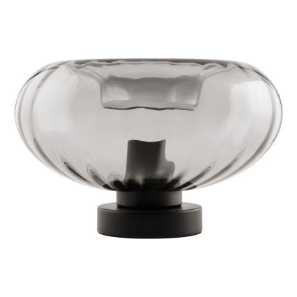 Osram - Tafellamp DECOR SMOKE 1xE27/12W/230V zwart/rookgrijs