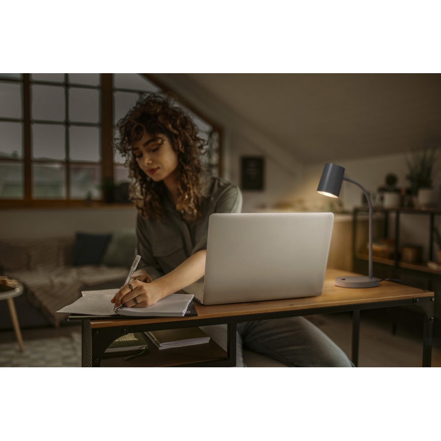 Osram - Tafellamp DESK LINE 1xGU10/9W/230V grijs