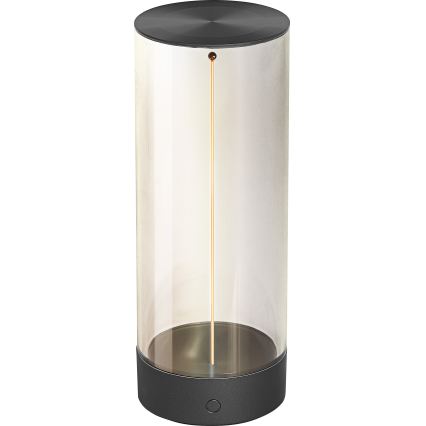 Osram - Dimbare aanraak-buitentafellamp ENDURA STYLE LED/1,5W/5V 2500 mAh USB IP54 antraciet