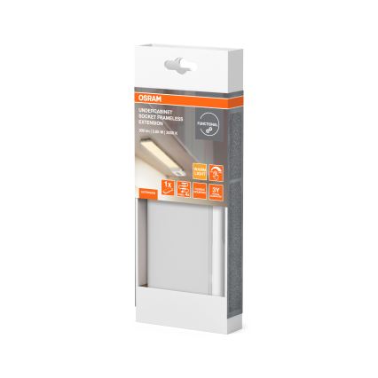 Osram - Uitbreidingsset voor LED onderbouwarmatuur UNDERCABINET LED/3,85W/36V 3000K 8,1x17,9 cm wit