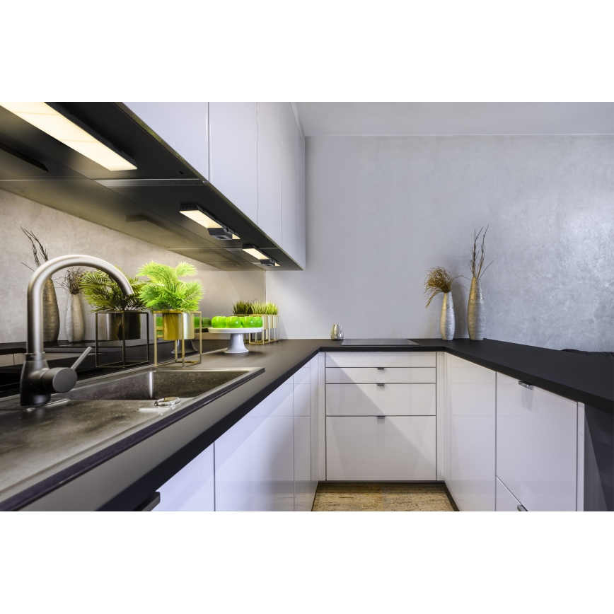 Osram - Uitbreidingsset voor UNDERCABINET LED/3,85W/36V 3000K 8,1x17,9 cm zwart