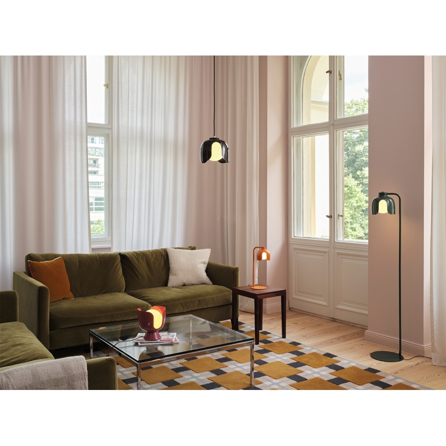 Osram - Vloerlamp DECOR COROLLE 1xE27/15W/230V groen