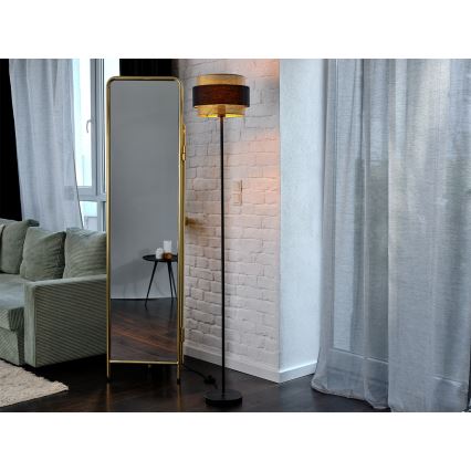 Osram - vloerlamp DECOR HORNET 1xE27/10W/230V zwart/goud