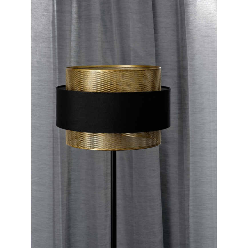 Osram - vloerlamp DECOR HORNET 1xE27/10W/230V zwart/goud