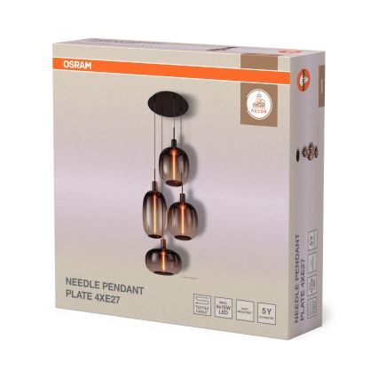 Osram - Voedingskabel NEEDLE PENDANT 4xE27/25W/230V antraciet