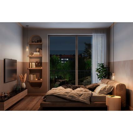 Osram - Voedingskabel PENDULUM CYLINDER 1xE27/15W/230V hout