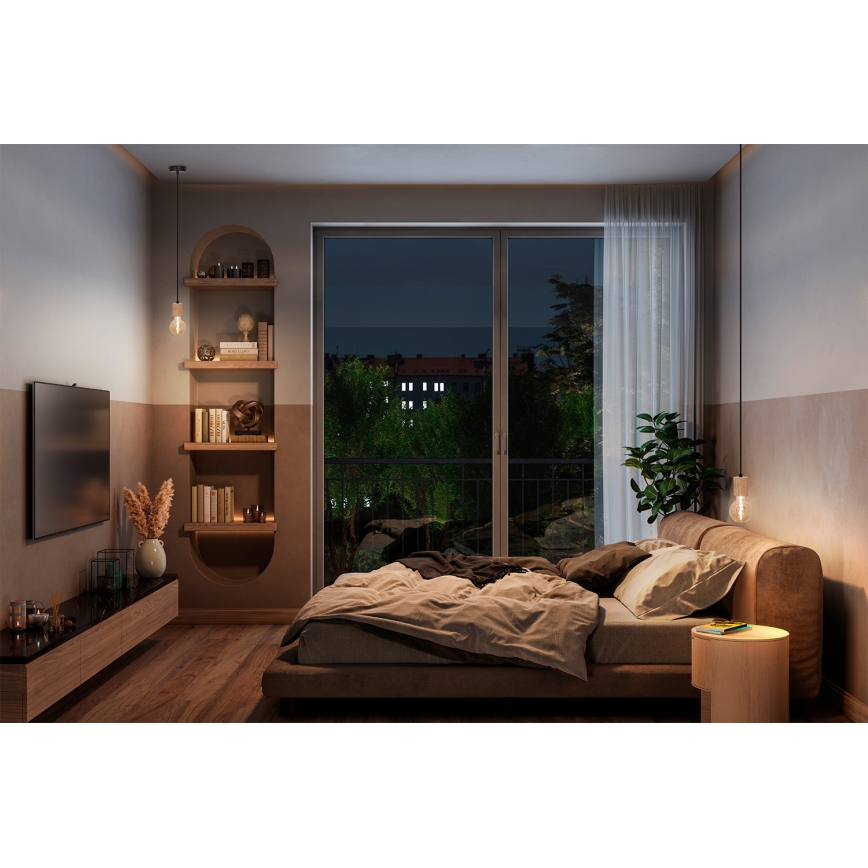 Osram - Voedingskabel PENDULUM CYLINDER 1xE27/15W/230V hout