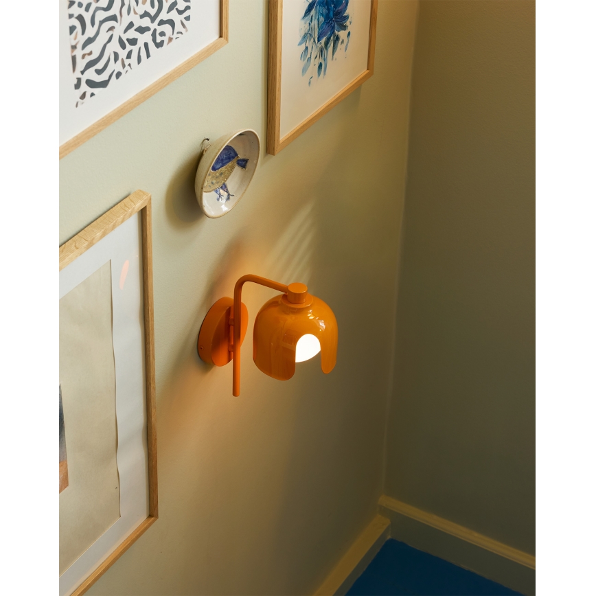 Osram - Wandlamp DECOR COROLLE 1xG9/20W/230V oranje